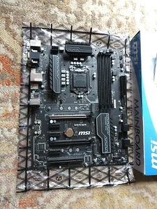 MSI Pro Series Intel Z270 DDR4 HDMI USB 3 CrossFire ATX Motherboard Z270 PC MATE - Photo 1/8