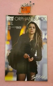 ORPHAN BLACK #1 (2015) LOOT CRATE EXCLUSIVE SARAH VARIANT IDW COMIC VF/NM - Picture 1 of 10