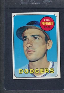 1969 Topps #047 Paul Popovich Dodgers EX/MT *929 - Picture 1 of 1