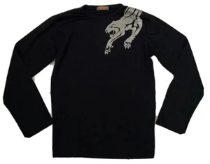 Freestyle Armand Thiery Men’s Long Sleeve Black Shirt Panther Size XL-T France - Picture 1 of 5