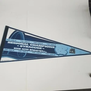 UNC Tarheels Tar Heels NCAA COLLEGIATE VINTAGE RETRO PENNANT Regional Champions - Picture 1 of 9