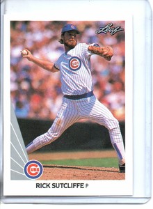1990 LEAF RICK SUTCLIFFE (NM/MT) @@@