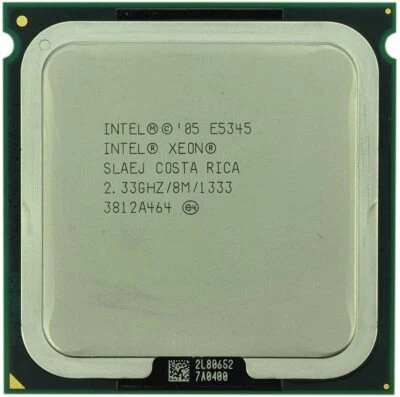 INTEL XEON E5345 QUAD-CORE PROCESSOR 408790-001 391137-001  - Image 1 of 3