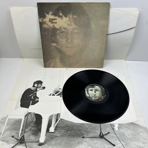 John Lennon Imagine LP Vinyl Record Poster VG+ UK 1st Press -1U/-1U Porky/Pecko - Picture 1 of 24