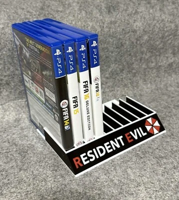 Resident Evil - PS5 - Vitrinenschuber - Spieleständer - Umbrella - PlayStation