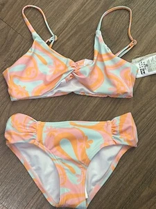 BILLABONG Mädchen 2-teiliger Bikini "In the Groove Twist" Größe 7 - Bild 1 von 3