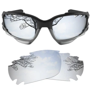 Dynamix Polarized Titanium Replacement Lenses for Oakley Jawbone Racing Jacket - Picture 1 of 6