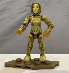 Halo Mega Construx Gold Cortana 20th Anniversary Character Pack - Picture 1 of 4