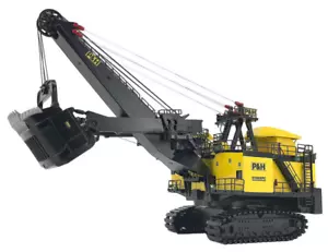 Pala de cuerda para minería P&H 4100XPC - Weiss Bros escala 1:87 modelo fundido a presión #WBR024 nueva - Imagen 1 de 4