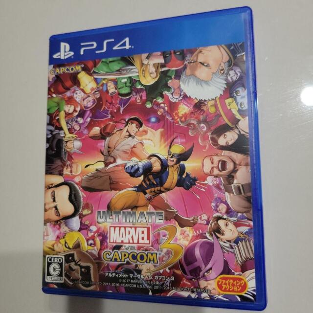  Ultimate Marvel Vs. Capcom 3 - Playstation 4 : Video Games