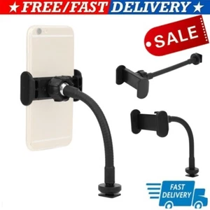 Smartphone Clip Live Broadcast Clamp Holder with Hot Shoe Mount for Lights - Zdjęcie 1 z 11