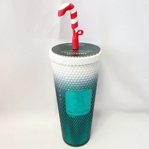 Coppa Starbucks Disney Parks Topolino Vacanze Natale con Paglia NUOVO - Foto 1 di 5