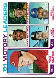 1982 Topps #165 Seaver / Martinez / ScCatty / Morris / Vuckovich) *NM* - Picture 1 of 1