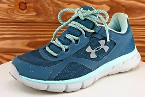Under armour Women Size 7.5 M Blue Running Mesh 1278643467 - Picture 1 of 9