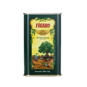 Figaro Pure Olive Oil 200ml Tin | All-Purpose Cooking Oil | Imported from Spain - Picture 1 of 6
