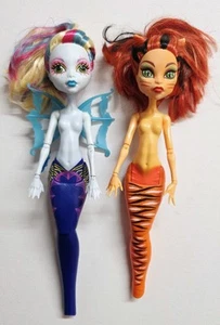 Monster High LAGOONA TORALEI Great Scarrier Reef Glowsome Ghoulfish Mermaid Lot - Picture 1 of 23