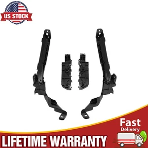 Bumper Bracket Fits For 2007-2011 Honda CRV NEW 4PCS Front Set of 4 USA - Picture 1 of 7