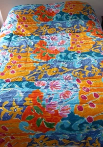 Lauren Ralph Lauren Colorful "Isle Capri" Full Queen Comforter  Cotton 96" x 90" - Picture 1 of 16