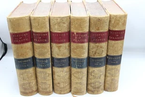 A Popular History Of France - From The Earliest Times by M. Guizot 6 Volumes - Imagen 1 de 6