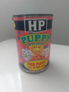 1996 Sealed Puppy In My Pocket Promotional Mystery Puppy. HP Sauce . 90s Vintage - Picture 1 of 6