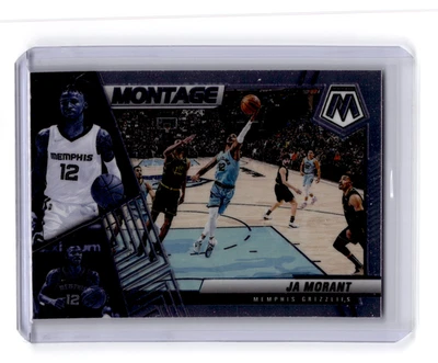 Ja Morant 2021-22 Mosaic Montage #28 Insert Grizzlies - Image 1 of 2