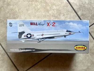 Aurora style fantasy box Bell X-2   (no kit)  Boxart Treasure! - Image 1 of 4