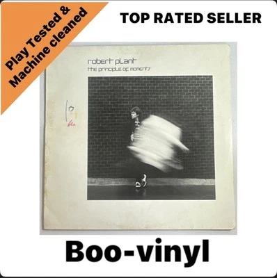 Robert Plant The Principle Of Moments Vinyl Lp Record Rock VG+ / VG+ Condition - Image 1 of 4
