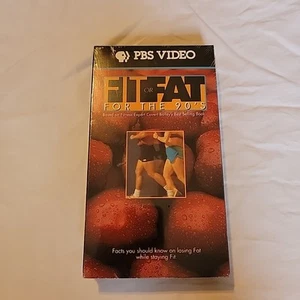 Fit or Fat For The 90's VHS PBS Home Video FITNESS EXPERT Covert Bailey SEALED - Bild 1 von 2