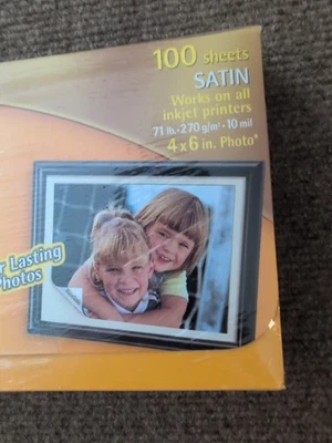 KODAK ULTIMA PHOTO PICTURE PAPER 100 Sheet High Gloss 4 x 6 NEW lot of 2  - Image 1 of 4