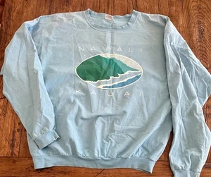 Vintage 1990s Crazy Shirts Hawaii Long Sleeve Pullover Shirt Size L Made In USA - Picture 1 of 10