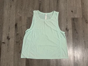 Lululemon Tanktop Damen 12 blau ärmellos sportlich Training Fitness Laufen - Bild 1 von 9