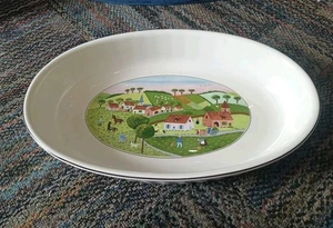 Villeroy Boch DESIGN NAIF Premium Porcelain 15" Oval Baker Casserole - Picture 1 of 3