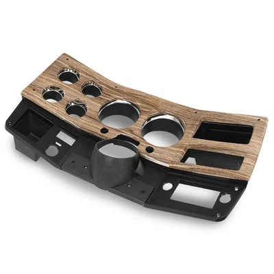 Bisel de instrumentos de tablero sin aire acondicionado apto para camioneta Chevy GMC 1975-1980 Foto 1 de 4