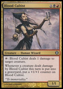 MTG BLOOD CULTIST - CULTISTA SANGUINARIA - ALA - MAGIC - Picture 1 of 1