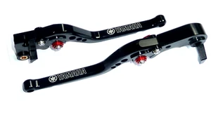 Yamaha XSR900 2022-2024 Long Noir Frein+Levier Embrayage Set Piste Course Route - Picture 1 of 10