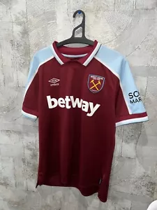 Umbro Betway West Ham London Home Jersey 2021-2022 Vintage Jersey - Picture 1 of 7