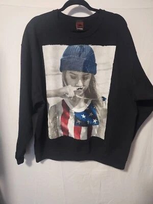 Sudadera Tony Hawk Niña Con Bigote Vintage Gráfico Halcón Foto 1 de 4