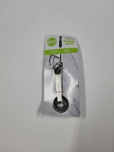 Food Network Stainless Steel Measuring Spoons 6 Piece Set - FREE SHIPPING!! - Picture 1 of 2