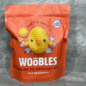 THE WOOBLES KIKI THE CHICK Learn to Crochet Kit For Beginners NEW - Imagen 1 de 6