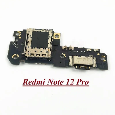 OEM Type-C DC Charging Port Sim Socket Mic Board For Xiaomi Redmi Note 12 Pro 5G - Image 1 of 4