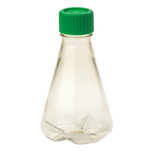 CELLTREAT 500mL Erl. Flask, PC, Vent Cap, Baffled Bottom, 12/Case, S #229831 - Picture 1 of 1