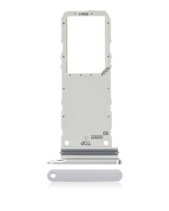 SINGLE SIM CARD TRAY COMPATIBLE FOR SAMSUNG GALAXY NOTE 20 5G WHITE - Photo 1 sur 2