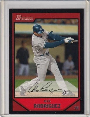 2007 Bowman #200 Alex Rodriguez - Image 1 of 2