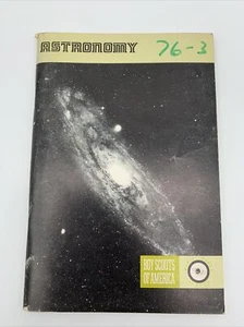 Libro Insignia Mérito Boy Scout BSA ASTRONOMÍA 1976 Impresión LEER DESCRIPCIÓN - Imagen 1 de 5