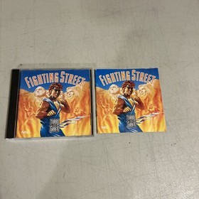 Fighting Street TurboGrafx-CD - Turbografx CD Game Complete W/Bilingual Manual