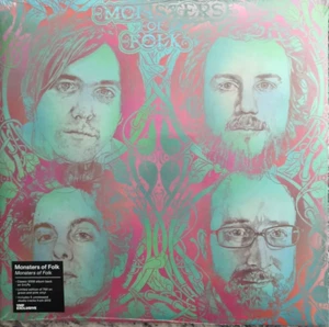 Monsters Of Folk VMP Pink Green Vinyl Me Please #124/750 Jim James New SEALED - Picture 1 of 4