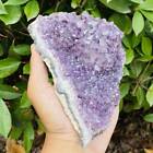 1076G Natural Stone Deep Amethyst Quartz Crystal Cluster Specimen Therapy Crysta