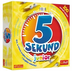 5 SEKUND JUNIOR GRA PO POLSKU PLANSZOWA TOWARZYSKA RODZINNA POLSKIE GRY TREFL - Picture 1 of 1