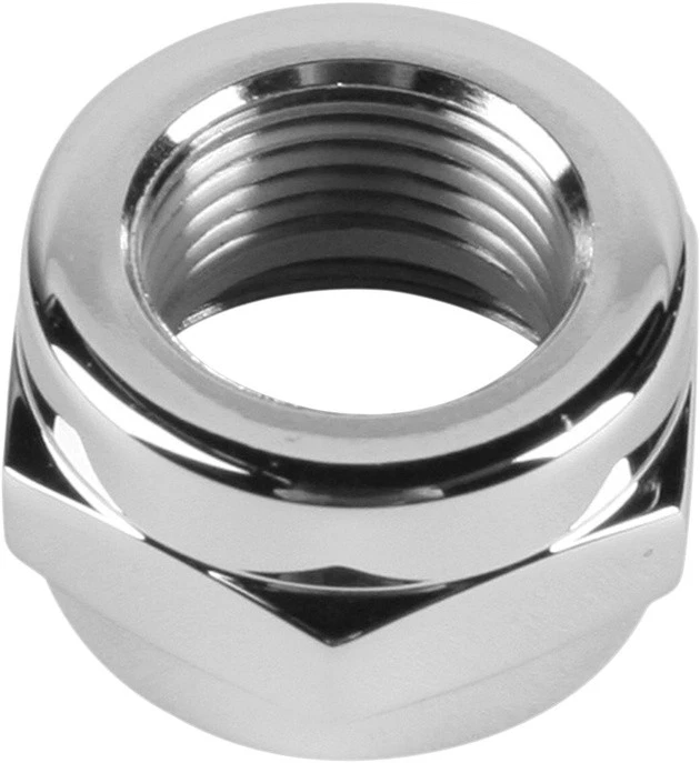 Pingel Power-Flo Petcock Adapter Nut Chrome 3/8" NPT x 22mm - Image 1 of 1