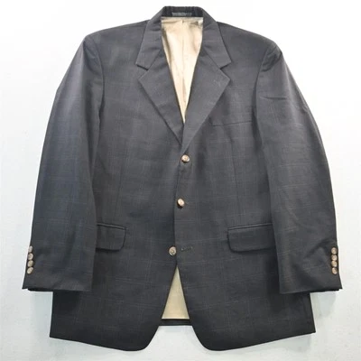 Винтажный Harold Powell 42R серый оконное стекло сделано в США шерсти блейзер куртка спортивное пальто - Изображение 1 из 4